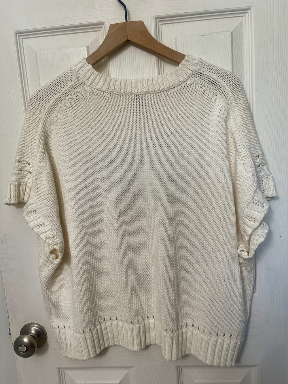 Anthropologie Maeve Veggie Motif Graphic Sweater Tomato Sz XL EUC - Picture 6 of 10